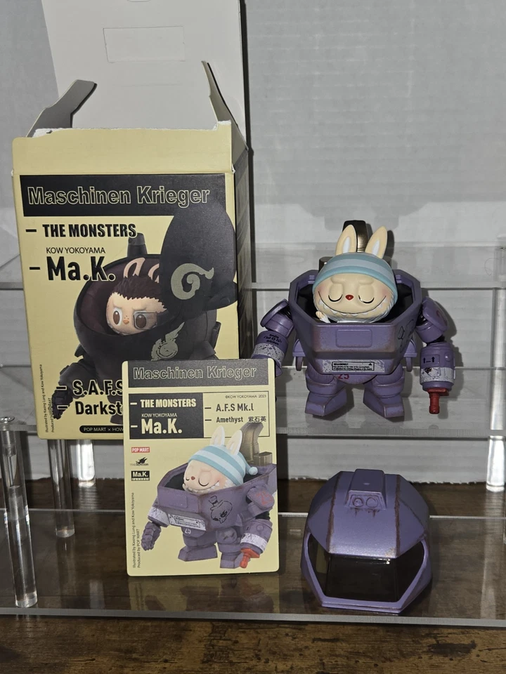 9 POP MART Labubu The Monsters Kow Yokoyama Ma.K. Series Figures  - Image 2 of 4