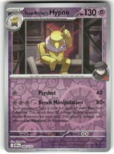 Team Rocket's Hypno 080/182 Uncommon Destined Rivals Pokemon Reverse Holo NM/M