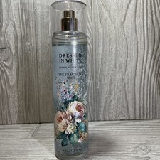 Bath  Body Works Dressed in White Fine Fragrance Mist 8 fl. oz. New Full Bottle