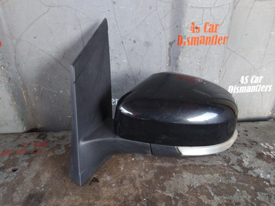 Ford Focus Mk2 Facelift 3 Door Passenger Door Mirror Panther Black - X/S3 #PR2