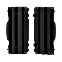 KüHlerlamellen Protektoren Schwarz FüR Ktm Exc 450 Bj. 2009-2011