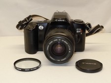Canon EOS Rebel X S 35mm SLR Film Camera w/ 35-80mm III EF Zoom Lens TESTED
