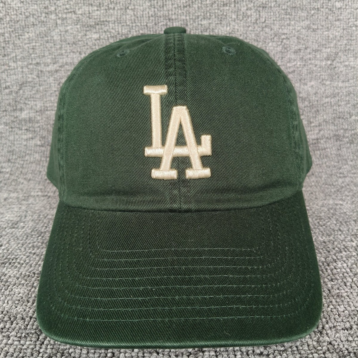 Mitchell & Ness LA Dodgers Green Strapback Baseball Cap Hat