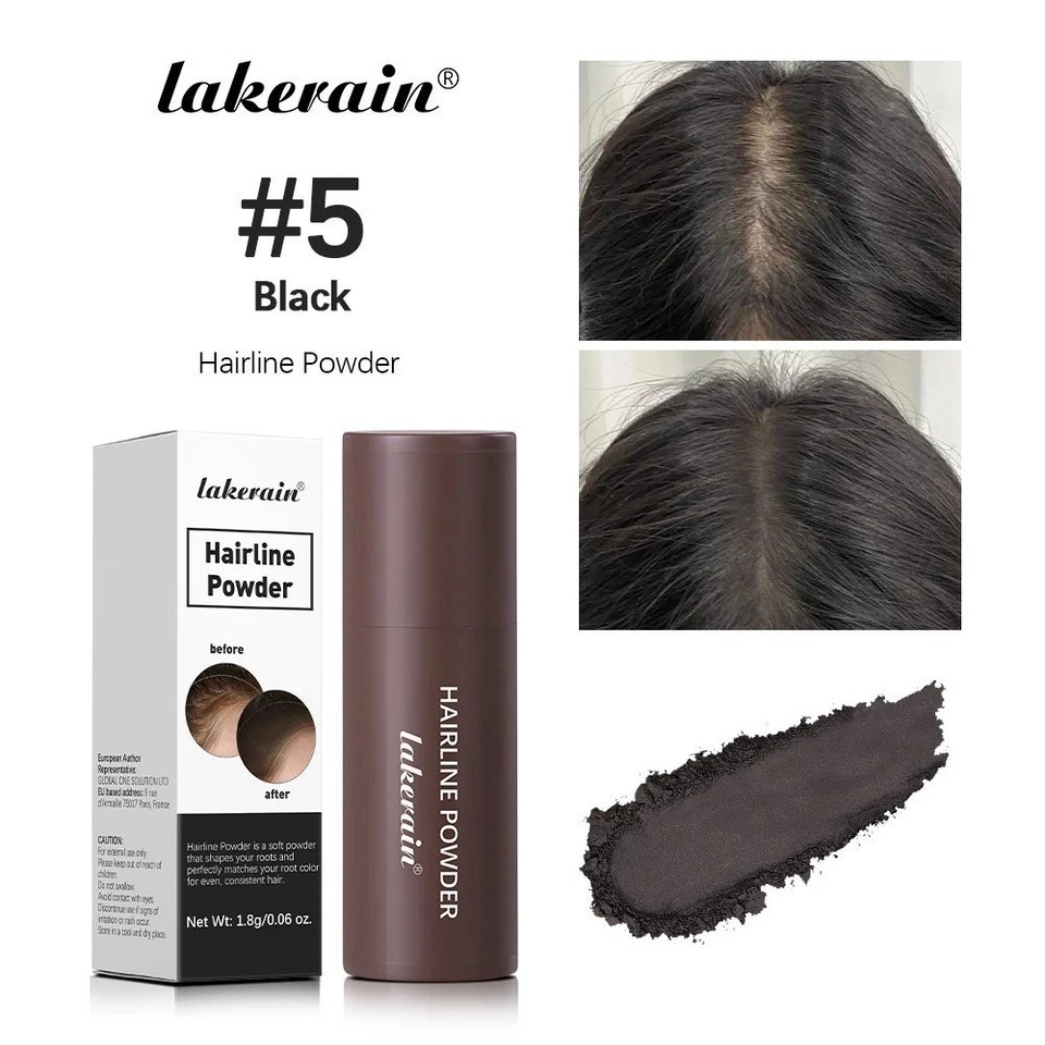 Shadowed Root Hairline Powder Root Touch Up,Hair Shadow Powder Cover Up Double Head ...