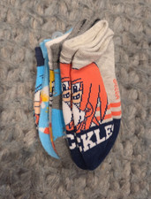 Boy's Socks NEW shoe sz 7.5-3.5 4 pair sonic the hedgehog no shows nwt