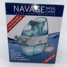 1 New Navage Nasal Care Saline Irrigation - Model SDG-2 with 20 Saltpod Capsules