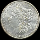 1879-S $1 Morgan Dollar - Raw UNC - See Pictures