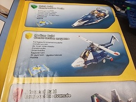 Preowned LEGO CREATOR 31039 Blue Power Jet - NO BOX - 95% COMPLETE 