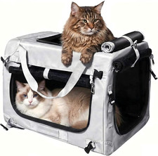 Extra Large Cat Carrier for Large Cats or 2 Small Cats - Soft-Sided Pet Carrier