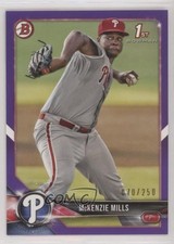 2018 Bowman Prospects Purple 70/250 McKenzie Mills #BP87 0s5s