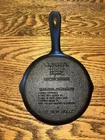 Wagner's 1891 Original 6 1/2" Cast Iron Skillet Pan Vintage Cookware