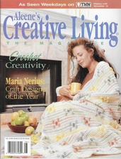 Aleene's Creative Living Magazine Oct 1996 DIY Decorations Crafts Maria Nerius