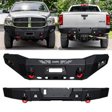 Vijay For 2006-2009 Dodge Ram 25003500 Frontrear Bumpers Wwinch Platelights Vijay For 2006-2009 Dodge Ram 25003500 Frontrear Bumpers Wwinch Platelights