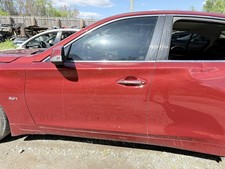 2014-2022 Infiniti Q50 Left Driver Side Front Door Multiple Scratches Red