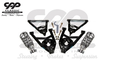 67-69 Chevy Camaro Tubular Upper Lower Control Arm Viking 550lb Coil Over Kit