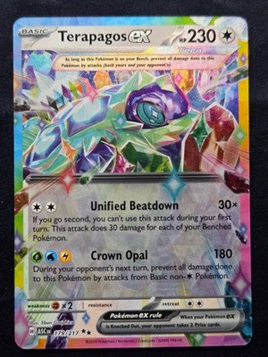 Terapagos ex 179/217 ASC Double Rare NM