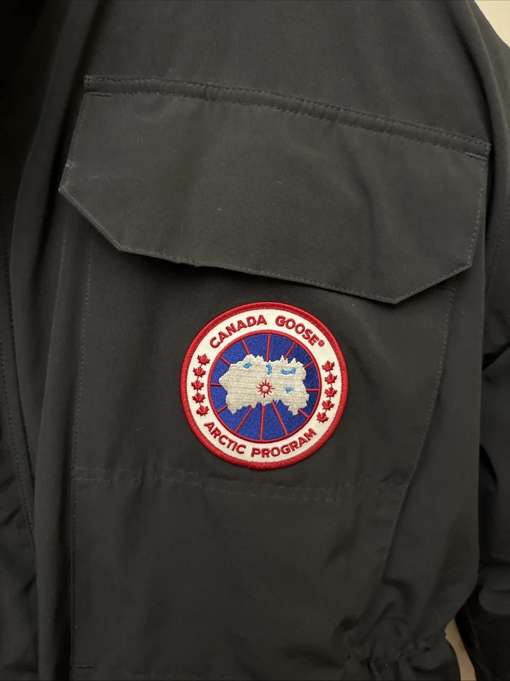 Canada Goose Arctic Program Expedition Heritage Parka Fur Hood 2xl Black Zip Up - Image 2 of 4