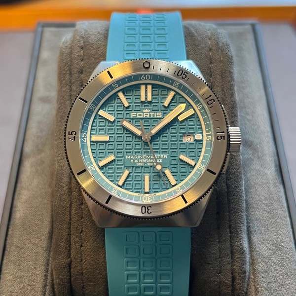 Fortis Marinemaster M-40 Serenity Blue Full Set F8120003