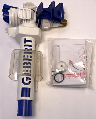 Geberit Type 380 fill valve, Impulse380 Unifill for AP-SPK 3/8'', 1/2'', brass WC
