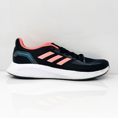 Adidas Boys Runfalcon GX3537 Black Running Shoes Sneakers Size