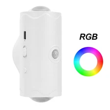 Motion Sensor Wall Lamp Gradient Ambient Night Light Decorative Exterior Sensing