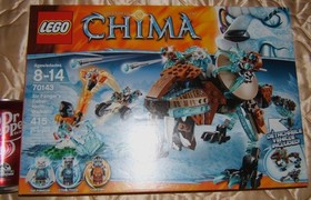 Lego 70143 LEGENDS OF CHIMA Sir Fangar's Saber Tooth Walker *2014 New