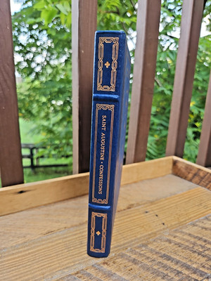 VG+! Franklin Library 1982 Edition Confessions by Saint Augustine Illustrated HC