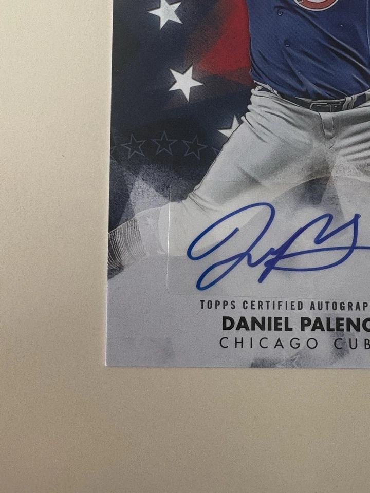 2024 Topps Series 1 - Baseball Stars Autographs Daniel Palencia #BSA-DP (AU, RC) - Image 4 of 4