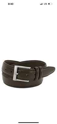 Florsheim Brown Leather Belt Pebble stone Grain Men s 60 NWT