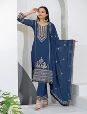 Designer Anarkali Salwar Kameez Pakistani Lawn Plus Size Kurta Women Outfit