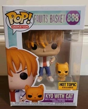 Funko Pop - Fruit Basket - Kyo with Cat #888 Hot Topic Exclusive