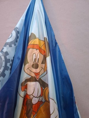 Kinder Regenschirm Mickey Mouse Dunkelblau