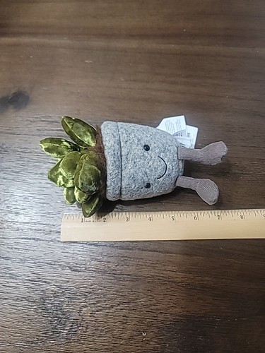 Jellycat Jade Succulent Stuffed Toy Silly Succulent Jade Retired W Tags - Picture 8 of 8