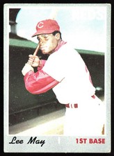 1970 Topps #225 Lee May