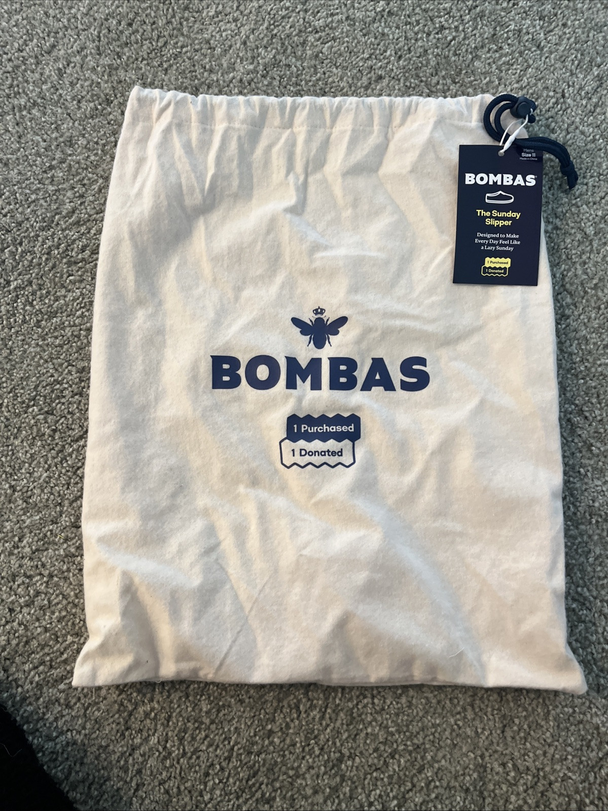 SAOLA NUOVO Bombas Ciabatta Scarpa Flanella Polvere Sacchetto ~ Coulisse ~ SOLO BORSA