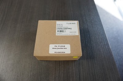 Turing Video TP-EFDJB SMART Series Turret and Fixed Dome Junction Box White