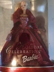 Barbie Holiday Celebration Doll Evening Gown Special Edition Vintage 2002 Mattel