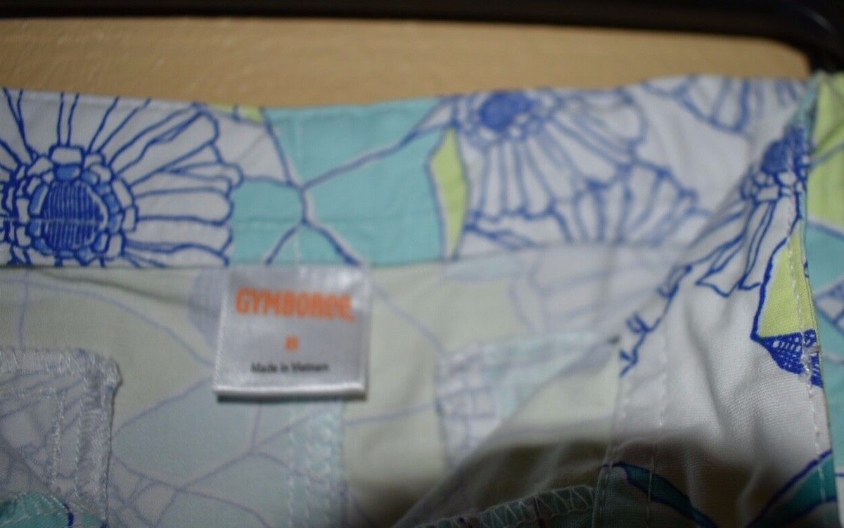 Short Bermuda Bleu Gymboree Taille 8 Pour Fille - Occasion Très Bon état, En Coton Mélangé, Taille Peut Nécessiter Réglage