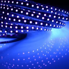 5m UV led strip light 395-405nm Ultraviolet 3528 SMD 60led/m 120led/m Flexible