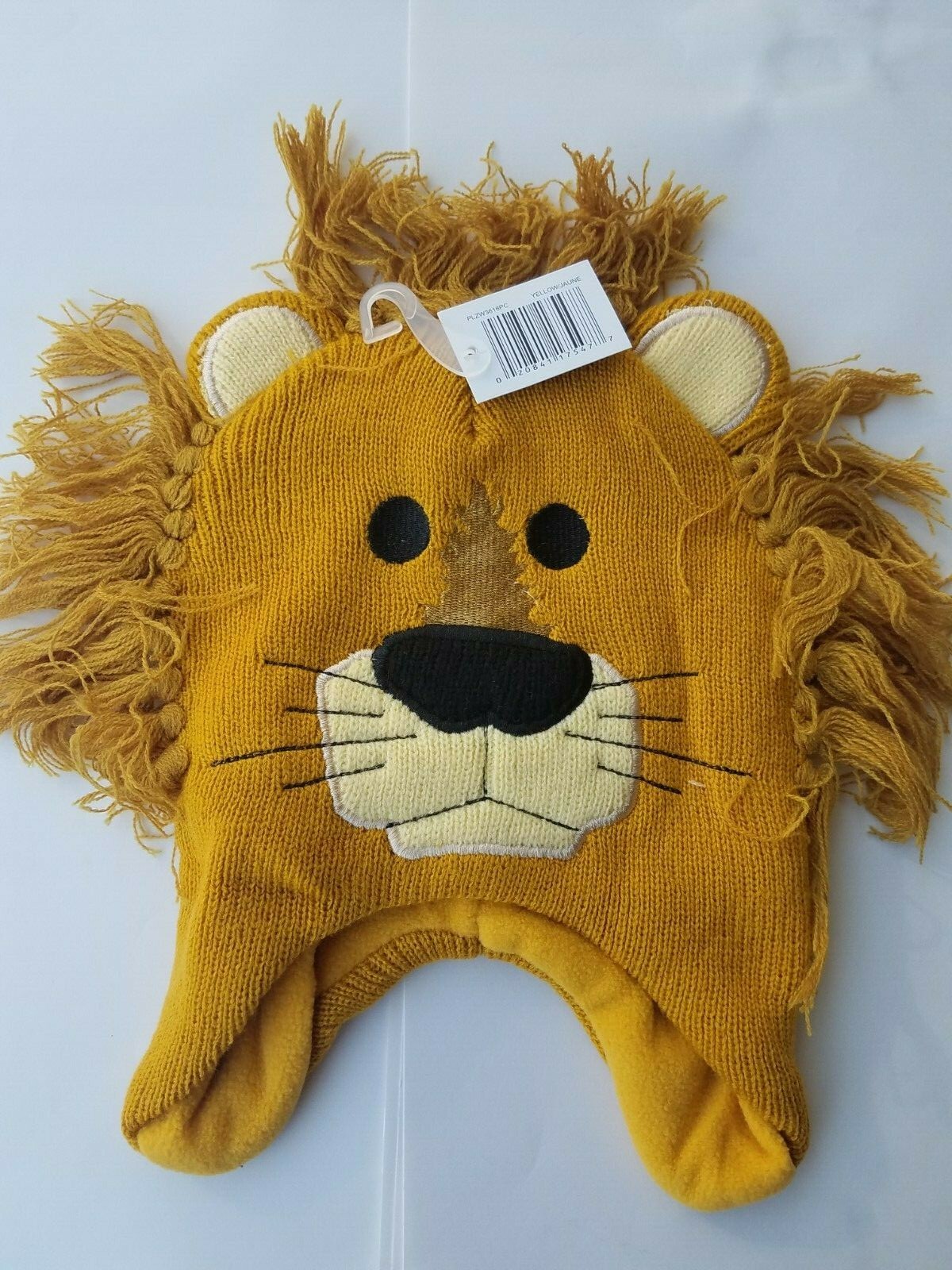 Yellow Youth Beanie One Size 100% Acrylic NWT-image