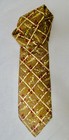 Marsupilami silk tie cravate Italy gold colour