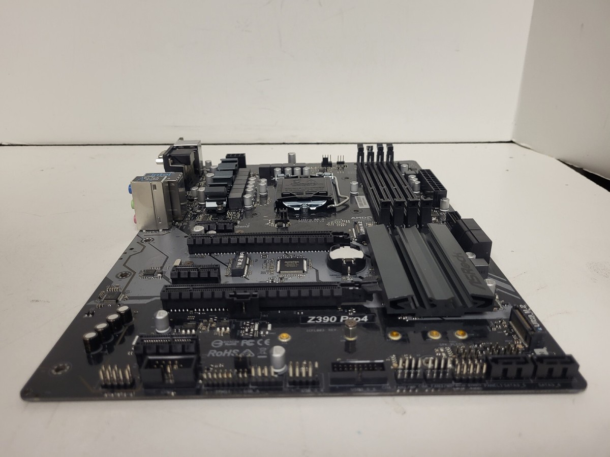 ASRock Intel Z390 Pro4 HDMI SATA 6Gb/s USB 3.1 LGA1151 DDR4 ASRock Intel Z390 Pro4 HDMI SATA 6Gb/s USB 3.1 LGA1151 DDR4