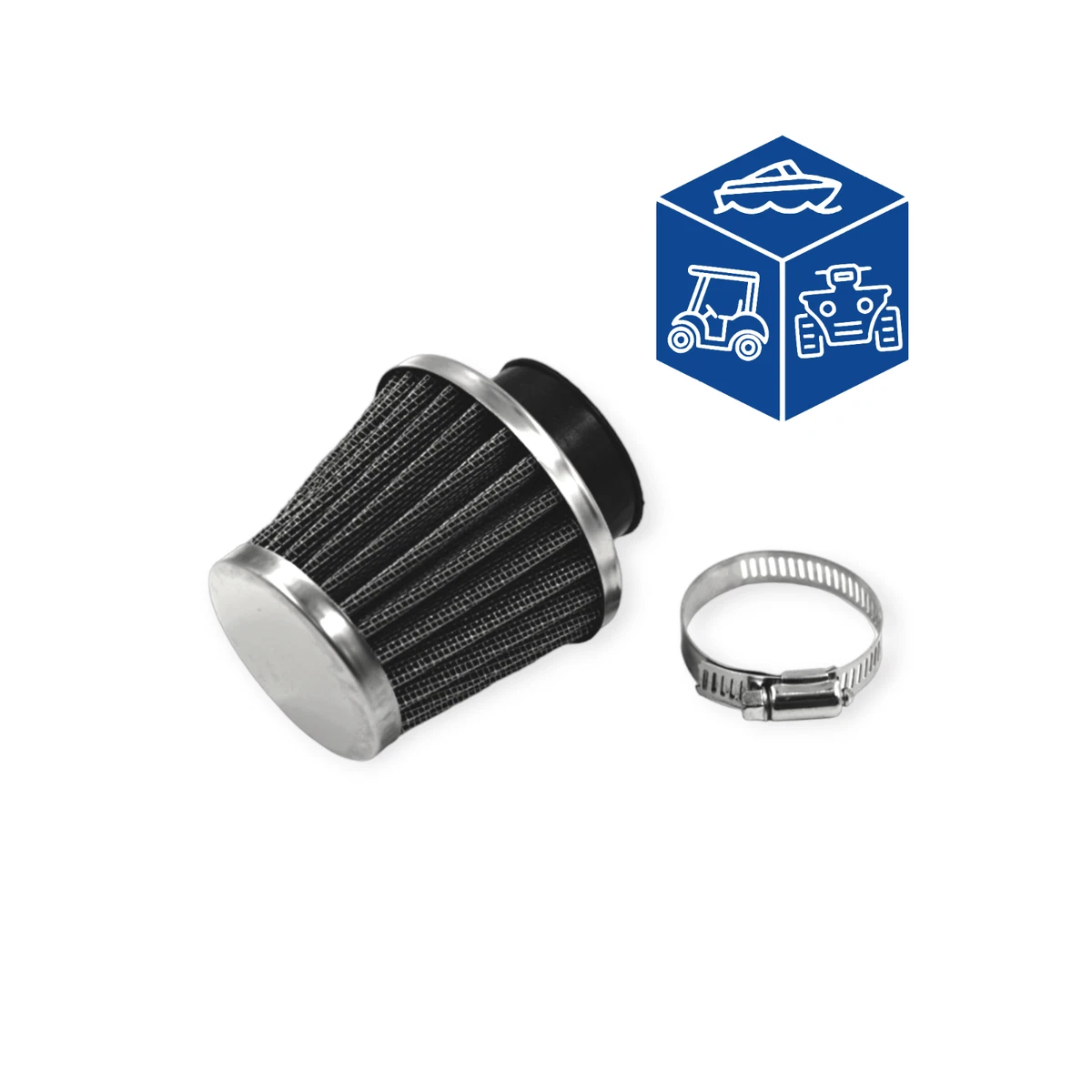 38mm Air Filter Fits Honda Kawasaki Yamaha Pit Bike ATV XR CRF 50 SDG SSR 70 110