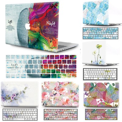 Pattern Protective Case Shell Keyboard Cover for MacBook Air Pro 11 13 14 15 
