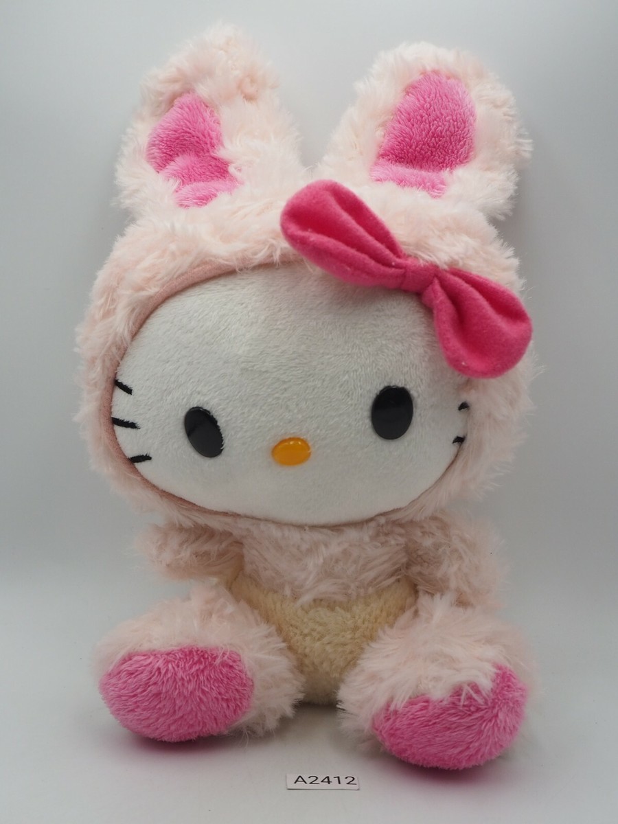 Hello Kitty A2412 Bunny Costume Fukoku Life Sanrio 2010 Plush Toy