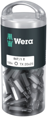 867/1 TORX  DIY 100, TX 20 x 25 mm, 100-teilig