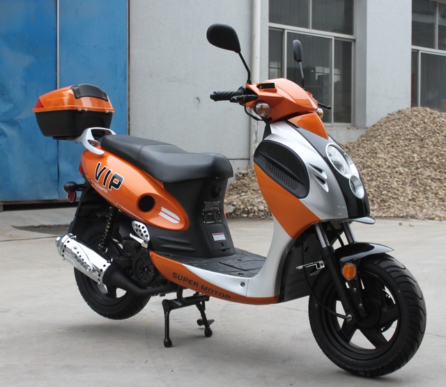 TAOTAO VIP 50cc & 150cc SCOOTER RIGHT SIDE BODY PANEL PLASTIC (ORANGE