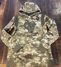 Los Angeles Rams Nike 2021 Salute To Service Therma Performance Hoodie Size L