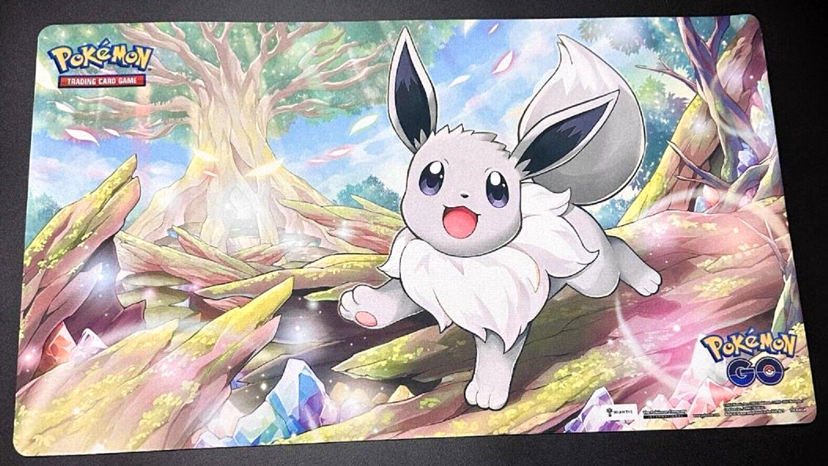 Pokemon Card Game Official Playmat Shining Eevee NEW Pokemon GO | eBay