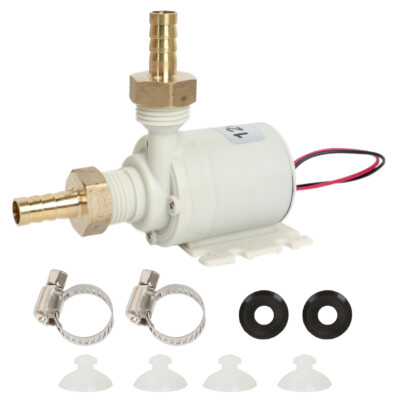 12V Wasserpumpe Brushless Warmwasser-Zirkulationspumpe Tauchpumpe Hochdruckpumpe